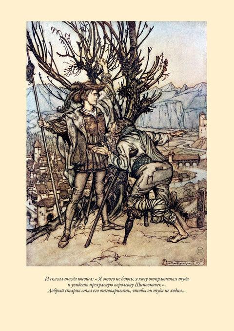 Pohádky bratří Grimmů, ilustrované Rackhamem