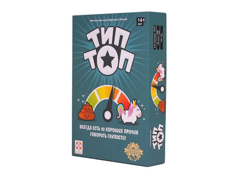 Desková hra "Tip Top"