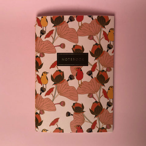 Тетрадь А5 "Flower bird" (нелин)