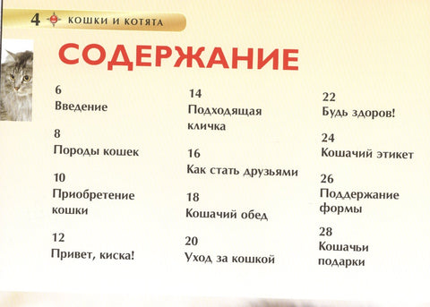 Кошки и котята. Детская энциклопедия