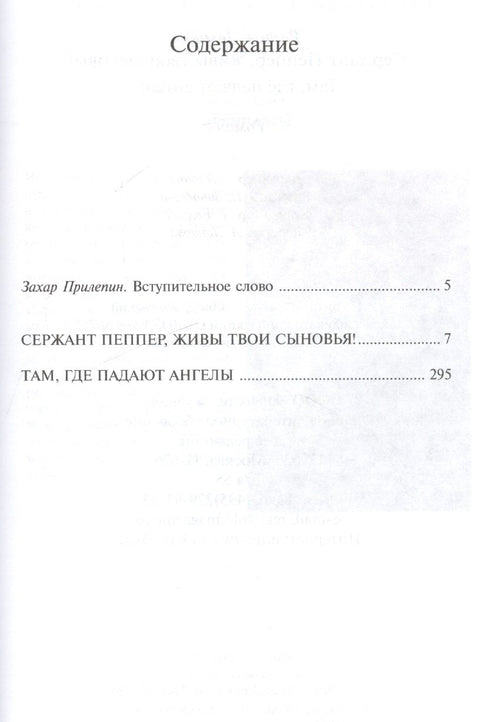 Сержант Пеппер живы твои сыновья Там где падают ангелы (Демидов)