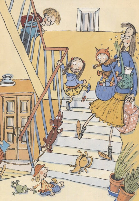 Веста-Линнея и ее собака