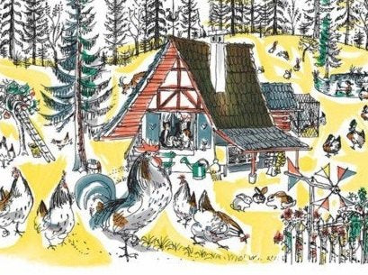 Домик бабушки Лизетты. Веселая история с картинками