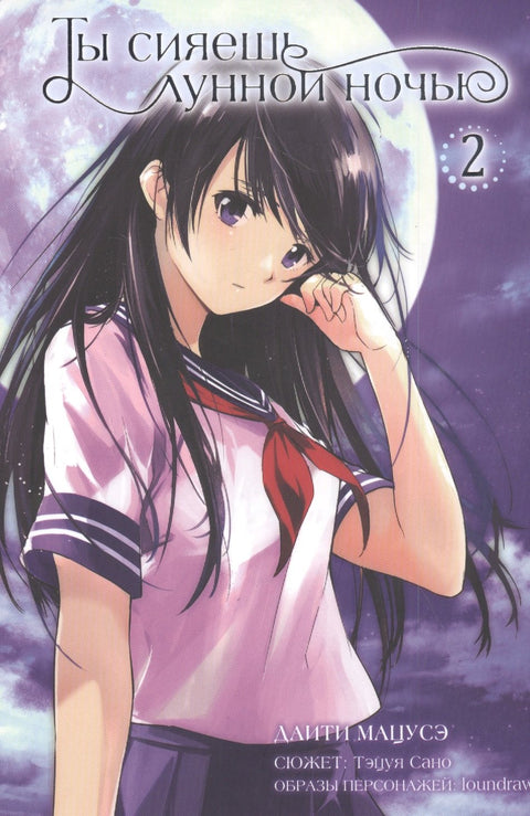 Záříte za měsíční noci. Svazek 2 (Kimi wa Tsukiyo ni Hikarikagayaku). Manga