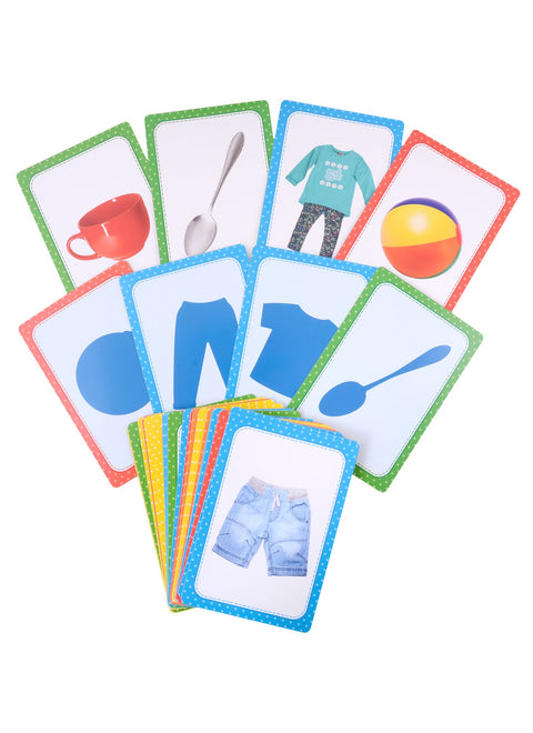 Montessori chytré karty. První slova (32 karet)