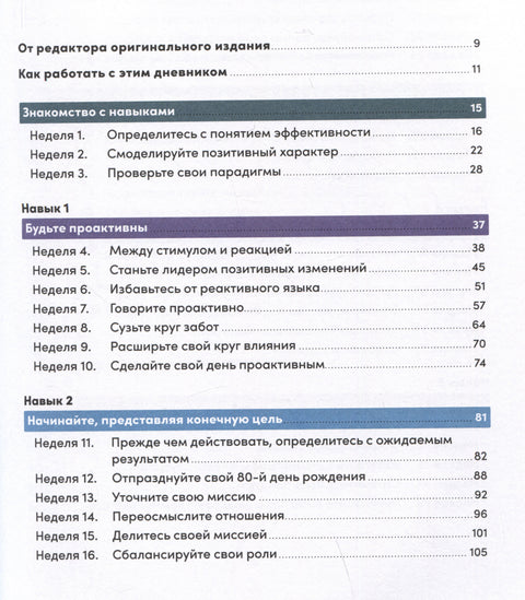Семь навыков высокоэффективных людей на практике. Дневник формирования полезных привычек