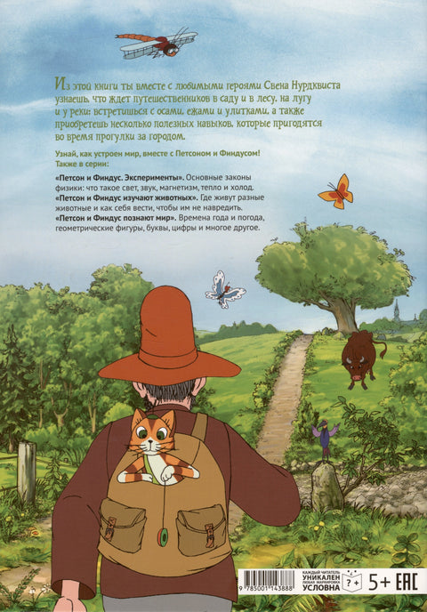 Петсон и Финдус на природе