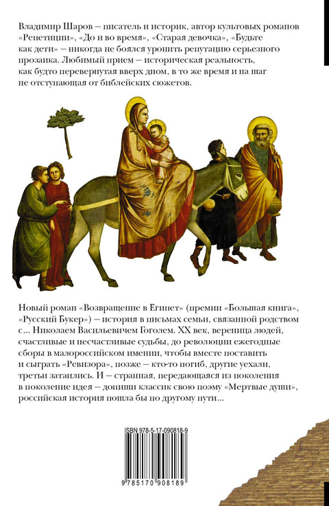 Возвращение в Египет : роман в письмах