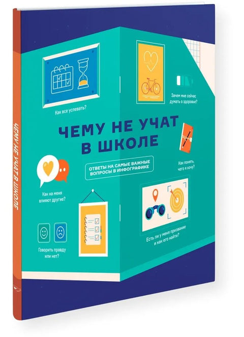 Чему не учат в школе. Ответы на самые важные вопросы в инфографике