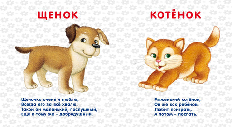 Книжки-картонки. Домашние животные