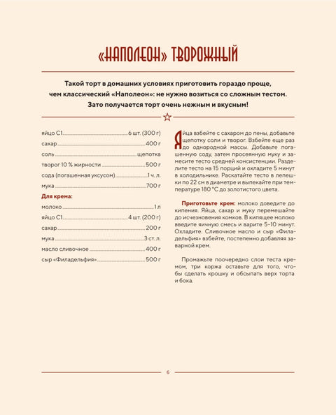 Советские торты и пирожные