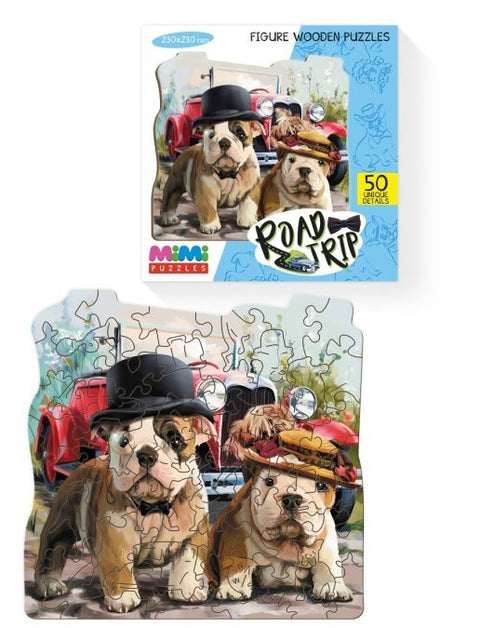 Деревянный пазл «ROAD TRIP»