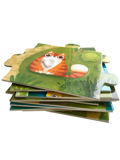 Тактильные пазлы "Веселая ферма"