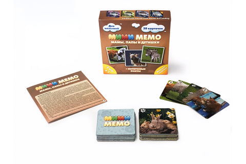Настольная игра «МиМи Мемо. Домашние животные»