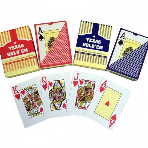 Карты игральные «Texas Hold*EM» (100% пластик)