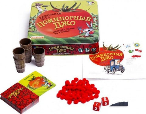 Настольная игра «Помидорный Джо» (жестян. коробка)