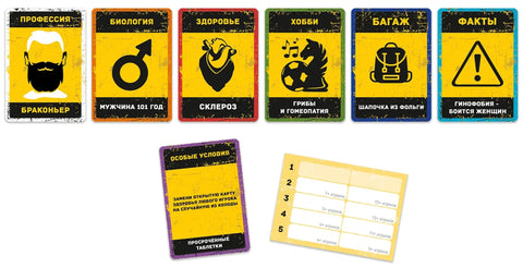 Настольная игра: Бункер