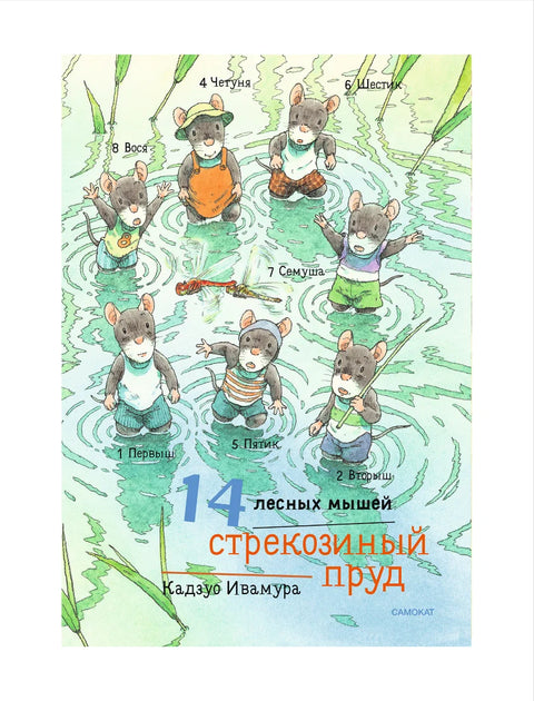 14 лесных мышей. Стрекозиный пруд