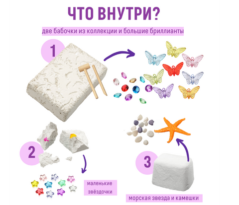 Набор с квестом 3 в 1 «Волшебный мир»