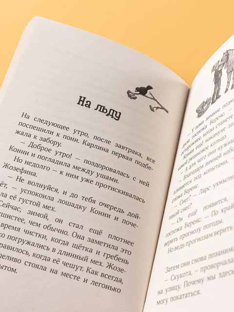 Конни и зимние приключения на конюшне