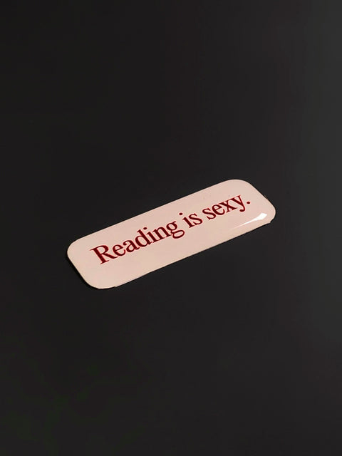 Стикер объемный "Reading"