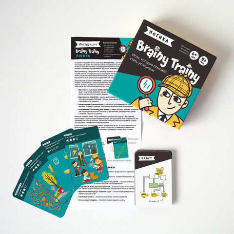 Настольная игра Brainy Trainy Логика