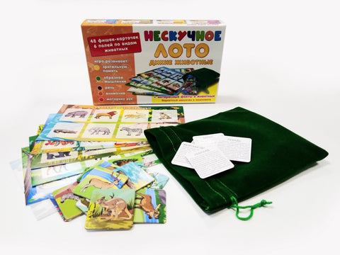Настольная игра Дикие животные