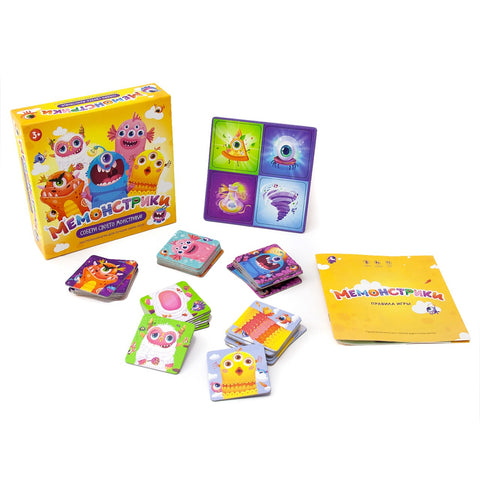 Настольная игра «Мемонстрики»