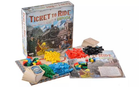 Настольная игра «Ticket to Ride: Европа»