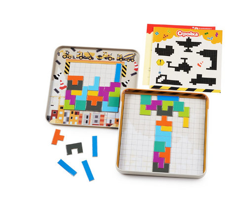 Магнитная игра «Стройка»