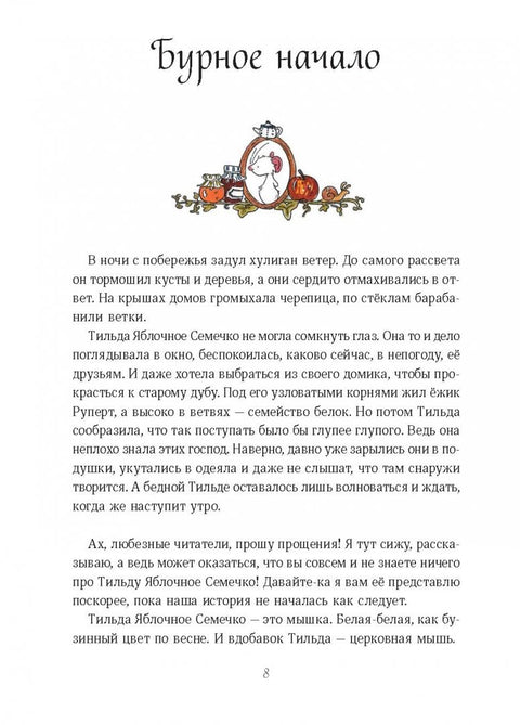 Тильда Яблочное Семечко. Чудесные истории из переулка, где растёт шиповник