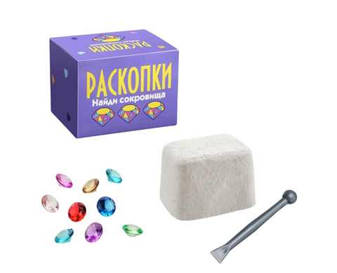 Mini sada pro vykopávky při hledání pokladu (fialová)