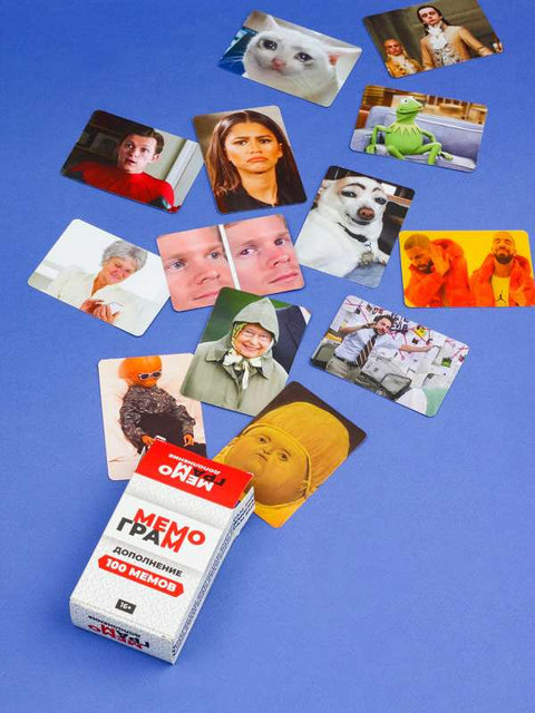 Настольная игра «Дополнение для игры Мемограм, 100 Мемов»