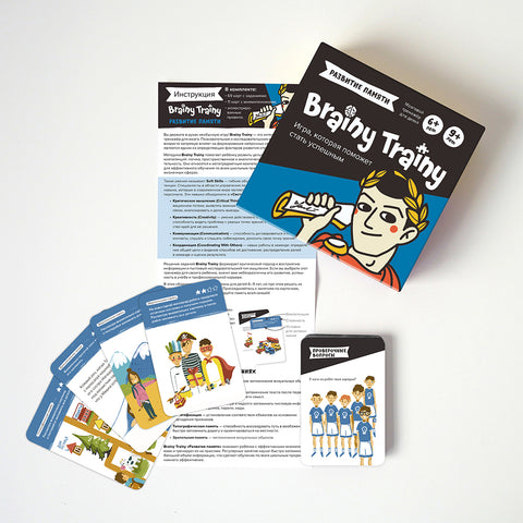 Настольная игра Brainy Trainy Развитие памяти