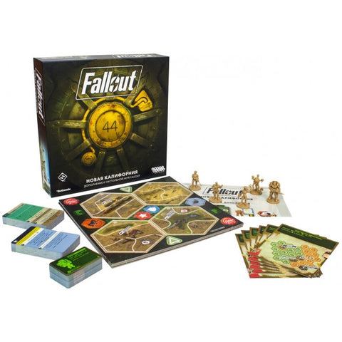 Настольная игра: Fallout: Новая Калифорния (дополнение)