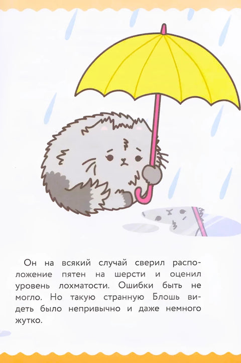 ПушМяу. Книги для первого чтения. Дождливое настроение