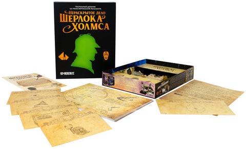 Настольная игра «Нераскрытое дело Шерлока Холмса»