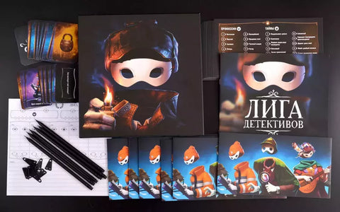 Настольная игра «Лига детективов»