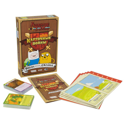 Desková hra Adventure Time: Karetní války: Finn vs. Jake