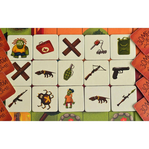 Настольная игра: Зомби в доме
