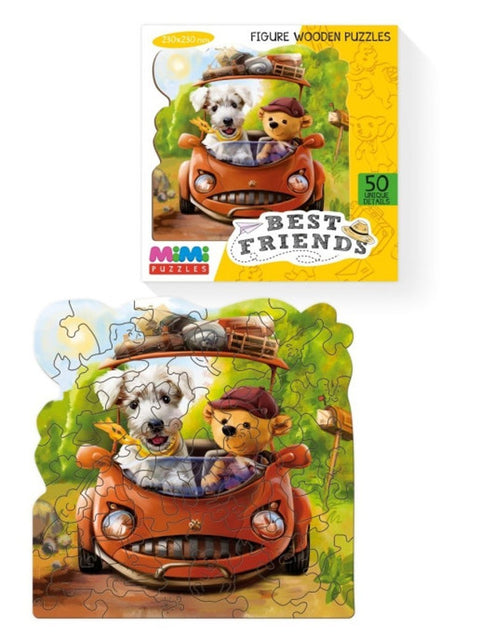Деревянный пазл «BEST FRIENDS»