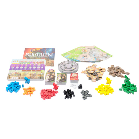 Настольная игра «Виконты Западного Королевства»