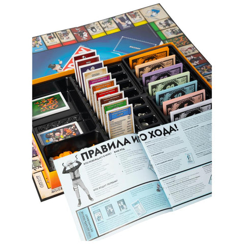 Настольная игра: Монополия Наруто на русском языке