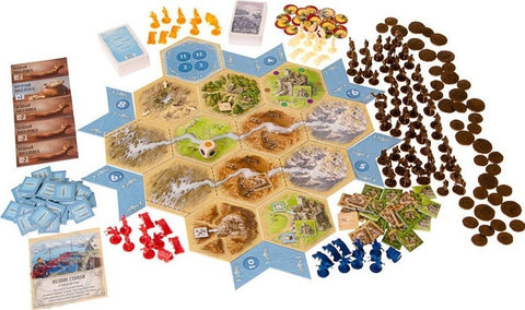 Настольная игра: Колонизаторы. Купцы и варвары (CATAN)